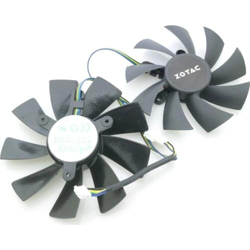 GA92S2U GAA8S2U - PFTA DC12V VGA Fan For ZOTAC GTX1080Ti Mini Graphics Card Cooling Fan