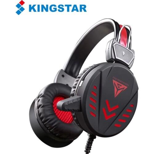 KINGSTAR Gaming Headphones With Microphone Beat Earphone Gamer Headset Stereo Bass Headphone For Computer Auriculares Earpiece