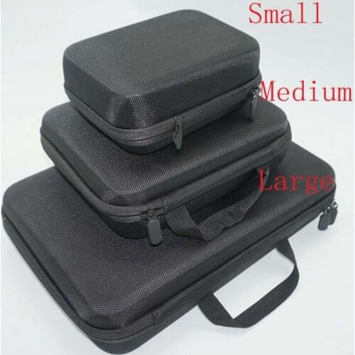 Multi-Purpose Heavy Duty Carrier Organizer Tool Storage Bag GoPro Camera Box Zipper Pouch Case S/M/L