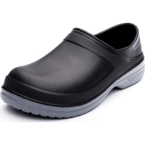 High Quality Men Multicolor EVA Chef Shoes Non-slip Waterproof Oil-Proof Kitchen Cook Flat Working Shoes Hotel Restaurant Clogs