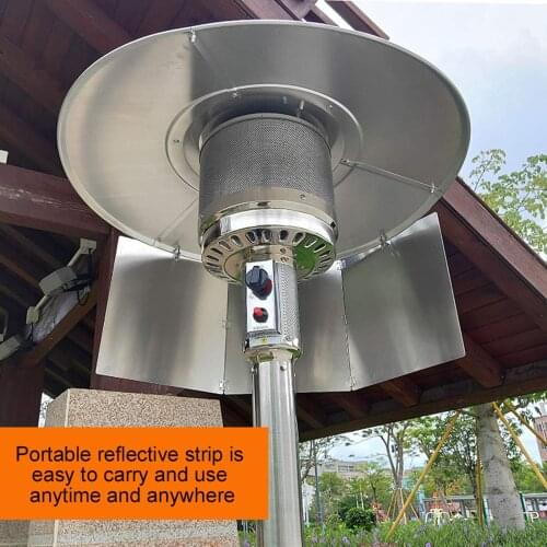 Patio Heater Courtyard Reflector Shield Outdoor Heaters For Patio Propane And Natural Gas Courtyard Heater Reflector