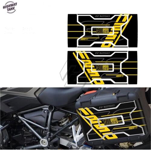 Motorcycle Trunk Sticker Case for BMW Motorrad Vario Case 2004-2012 R1200GS R1250GS Box Decals 40 Yesr GS