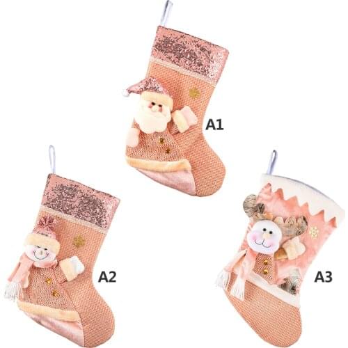 Geschenktüte Zu Weihnachten Christmas Socks Gift Bag Weihnachtsbaum Weihnachtsgeschenk Knitted Baumschmuck Weihnachtssocken