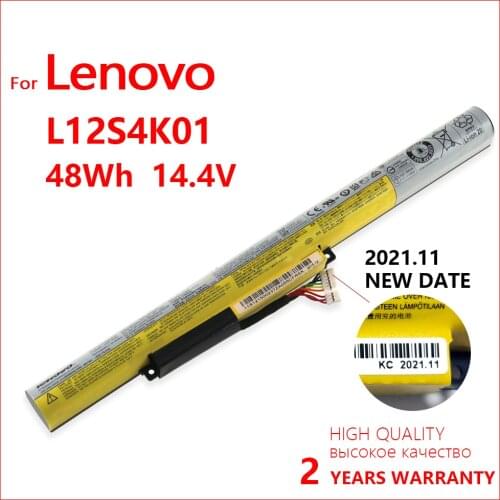New Original Genuine BATTERY L12S4K01 L12L4K01 L12S4E21 L12M4E21 L12M4F02 Laptop Battery For Lenovo Ideapad Z400 Z410 Z500 Z510