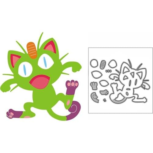 New Just a Cat Pussy Craft Embossing Mold 2021 Metal Cutting Dies for DIY Decorative Scrapbooking Album Card Making No Stamps