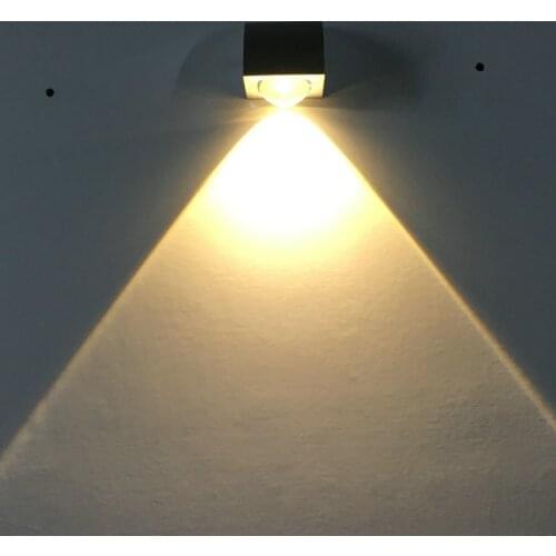 Cross-border supply led wall lamp arc single 1w3w background wall decorative lights picture lights bar ktv lights