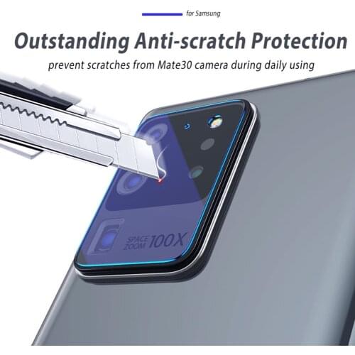 Clear Tempered Glass Lens Protectorfor Samsung Galaxy S20 Plus Ultra Anti-fingerprint Phone Rear Camera Lens Protector Cover New
