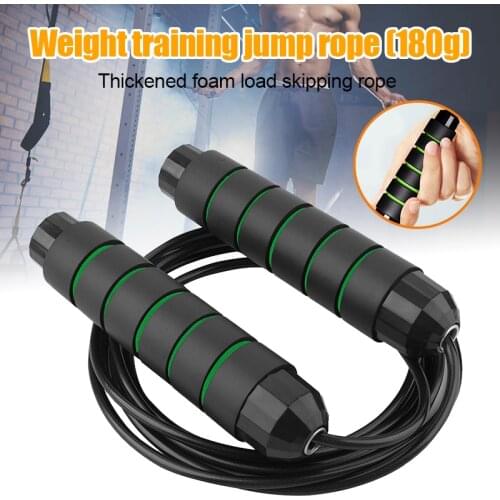 Heavy Weighted Jump Rope Solid PVC Tool Sweat-proof for Boxing Training Fitness ASD88