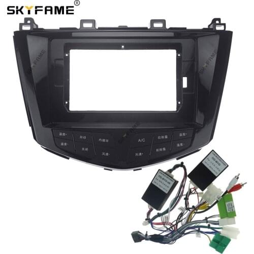SKYFAME Car Fascia Frame Cable For BYD S7 2015-2018 Android Big Screen Dask Kit Fascia Frame