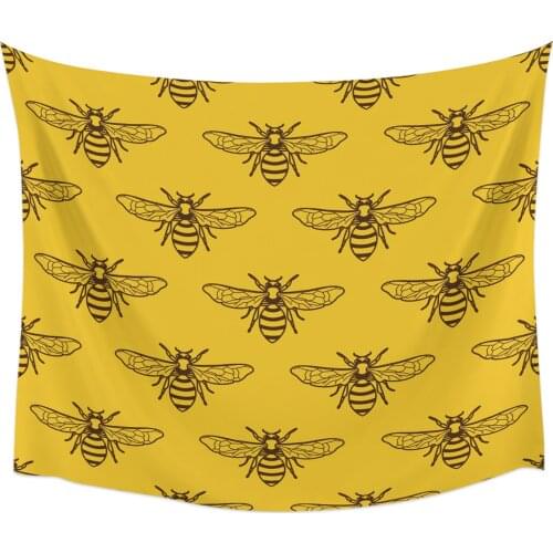 Animal Bee Wings Wall Tapestry Home Wall Decor Bedroom Tapestry Wall Hanging Yoga Mat Picnic Mat