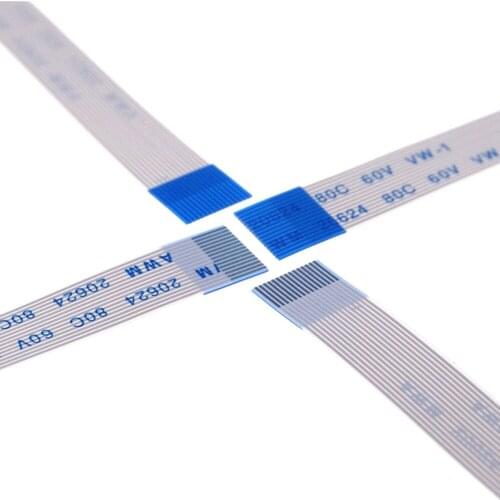 1 pc FPC / FFC Flexible Flat Cable 15 PIN 0.5 mm Different Sides 100 200 300 400 500 1000 mm Length Type B Reverse Contact Ends