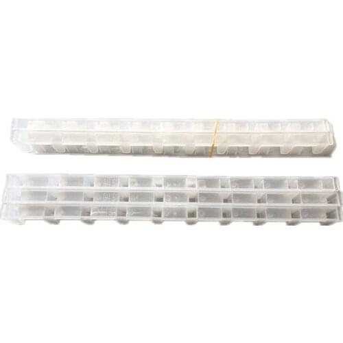 100PCS Plastic Nest Frame Card Strip Beehive Card Bee Card Bar Transition Bar Anti Sway Bee Beekeeping Tools