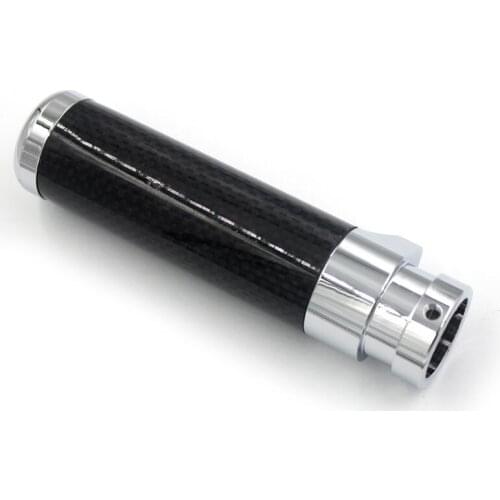 Car Carbon Fiber HandBrake Handle Parking Brake Cover Trim fit For Mini Cooper Cluman R56 R57 R58 R59