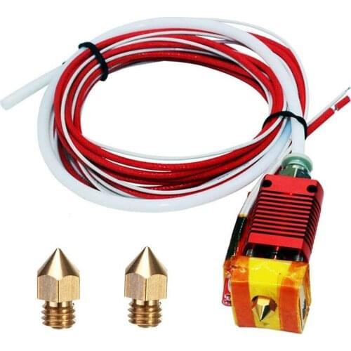 Creality 3D ender 3 24V Extruder Assembled MK8 Hot End Kit 0.4MM nozzles for Ender-3 Ender-3S/Pro Aluminum Heated Block parts