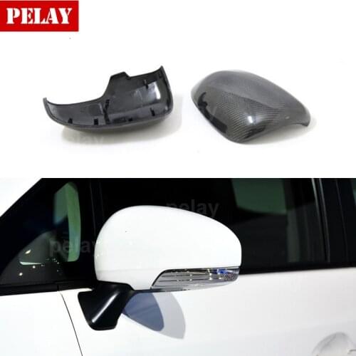 For Toyota Reiz Prius 2010 2011 2012 2013 Car Rear View Mirror Cover Real Carbon Fiber Decoration Accessories