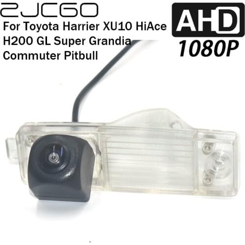 ZJCGO Car Rear View Reverse Backup Parking Reversing Camera for Toyota Harrier XU10 HiAce H200 GL Super Grandia Commuter Pitbull