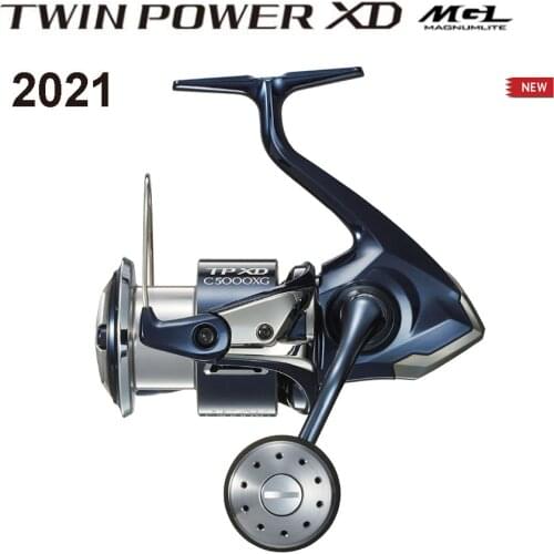 NEW 2021 SHIMANO TWIN POWER XD C3000XG C3000HG 4000XG 4000PG 4000HG C5000XG Seawater Fishing Reels Endurance Wheel Made in Japan