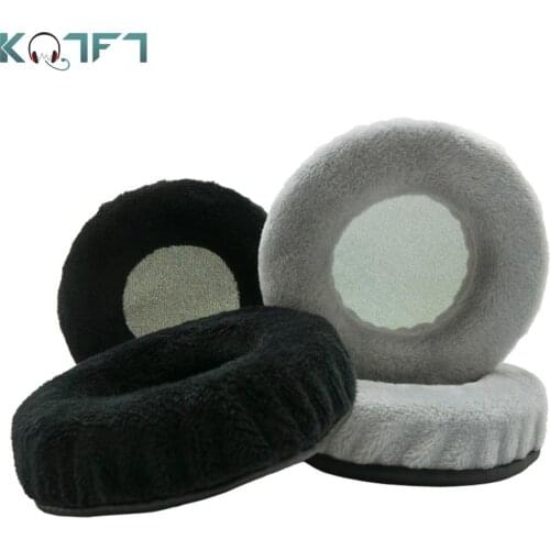 KQTFT 1 Pair of Velvet Replacement Ear Pads for Philips SHL3060BK/00 Headset EarPads Earmuff Cover Cushion Cups