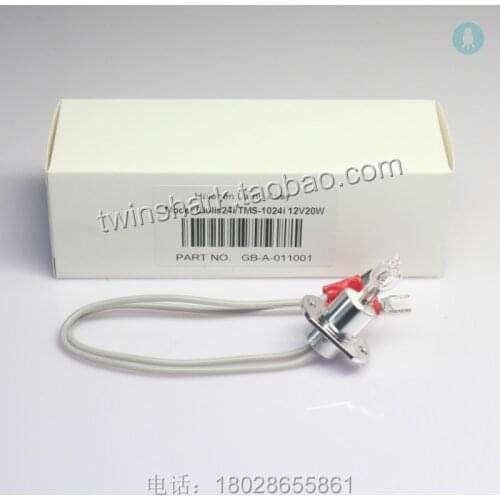 12V 20W photometer lamp TMS-1024 be used for Kyoto TMS1024 / TMS-1024I Biochemical Instrument SP2057 2000H life time