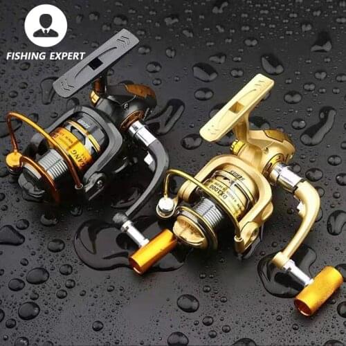 Metal Spinner Spool Fishing Reel Wheel Spinning HE1000-6000 Drag 15kg Carp Sea Tackle Goods Accessories Equipment Series Pesca