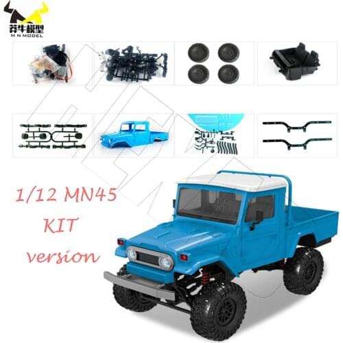 MN Model MN45 FJ45 KIT 1/12 2.4G 4WD Rc Car without ESC Battery Transmitter Receiver