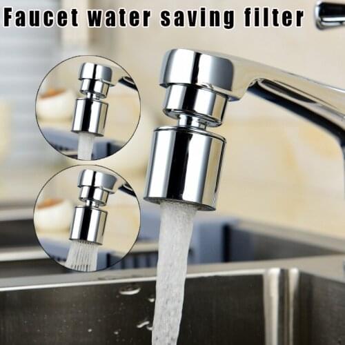 Kitchen Tap Head 360Degree Swivel Bubbler Sink Faucet Water Saving F-ilter Sprayer Home STTA889