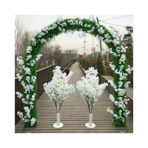 New archway wedding celebration sakura arch wedding flower gate sakura road flower guide decorated wedding opening ceremony arch