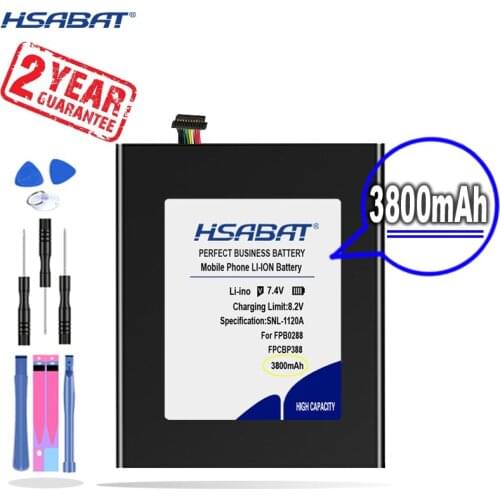 HSABAT 0 Cycle 3800mAh FPCBP388 Battery for FUJITSU Stylistic M532 FPB0288 CP568120-02 Replacement Accumulator