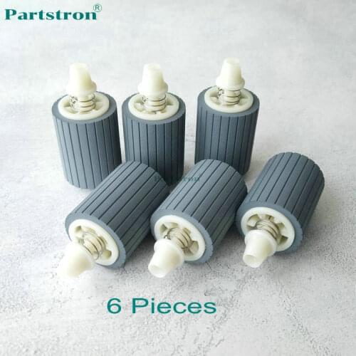 6Pcs Paper Feed Roller For use in Ricoh 1022 1027 2022 2027 3025 3030 MP2500 2510 2550 2851 3010 3351