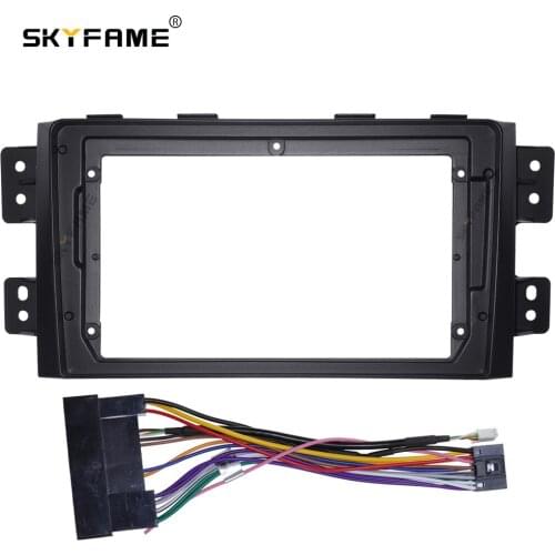SKYFAME Car Frame Cable For KIA borrego MOHAVE 2008-2016 Screen Dask Kit Fascia Frame