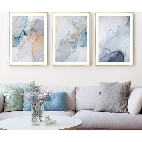 Modern Simplicity of Abstract Canvas Paintings Modular Pictures Wall Art Canvas for Living Room Decoration No Framed Cuadros