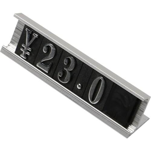 Stand Big Indicator Pricing Cube Kit Combined Adjustable Name Changeable Price Tag