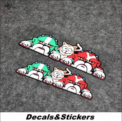 NO.L129 Mugello Rossi Lucky Dog 3M Reflective Modified Stickers Car Glass Waterproof MOTO GP Decals Racing Motorcycle