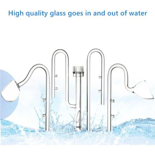 Straw Tank Quality High Penetration Lily Glass Inlet and Outlet Water ipe Oil Film Eliminator Filter Barrel Accessories Bell