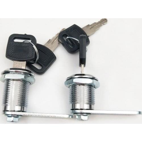 1 PCS Door Cabinet Cupboard Chest Workbox Toolbox Drawer Locker Strongbox Letter Game Box Key Turning Cam Lock Cylinder