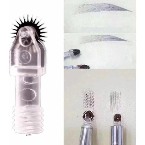 10pcs 7mm New Arriving Easy Coloring Roller Pin Microblading Needles for Embroidery pen permanent makeup fog Shading needles