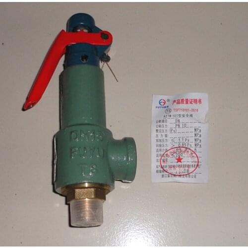 4-point a27w-10 / 16t safety valve relief valve steam generator boiler accessories 0.5/0.7mpa