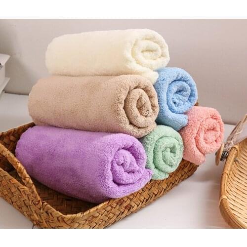 5 pcs/Set Microfiber Face Towel Absorbent Hair Dryer Bathroom Facecloth Washing Wipes Bath Body Hand Towels 35*75cm TL10-TJ1728