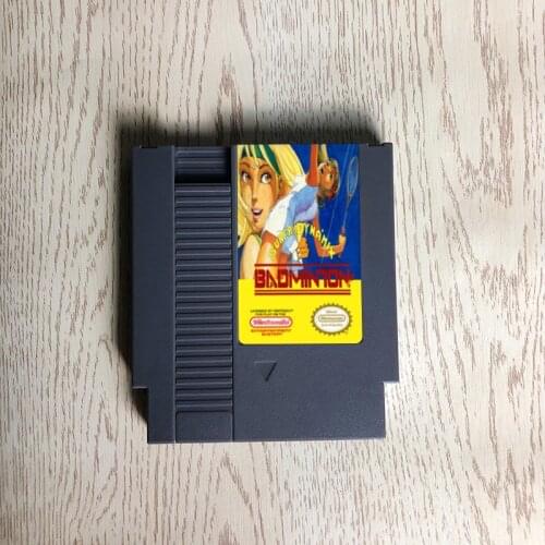 Super Dyna'mix Badminton - 72 pins 8bit game cartridge