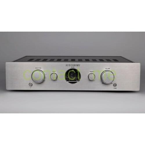 AUDIOROMY Tube preamplifier M10L, power: 50w, gain: 20db, SNR 90db, frequency response 15HZ-30KHZ, distortion: 3