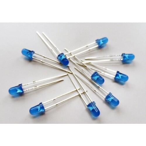 Free shipping 1000pcs 3MM Blue Colour LED light emitting diode / F3mm Blue LED