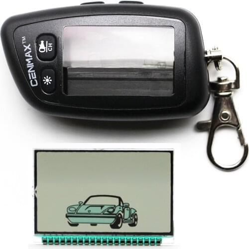 Body case and Lcd display for Cenmax st-5a LCD Remote Control with box Key Fob Chain ST5 /Keychain