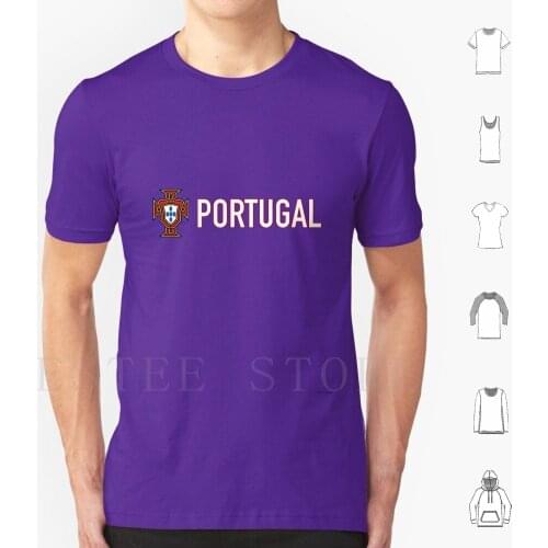 Portugal T Shirt Diy Big Size 100% Cotton Portugal Ronaldo Cristano Ronaldo Porto Lisbon Sporting Andre Gomes Azores Sao Miguel