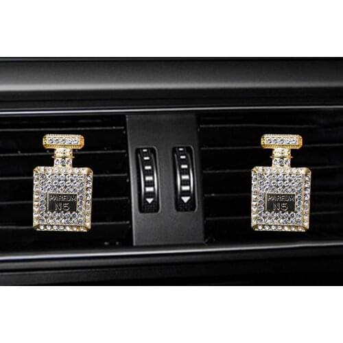 Inlay Water drill Perfume bottle car Air conditioning outlet perfume car perfume car interior accessories car fragrance