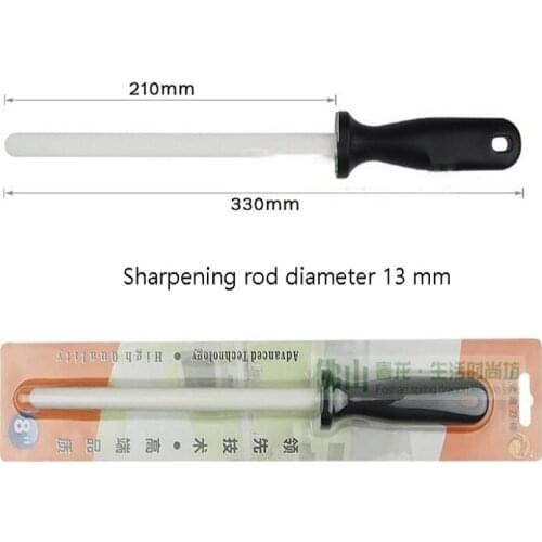 Ceramic Sharpener Cylindrical Sharpening Rod Kitchen Multifunctional Home Whetstone Professional Knife Shears Household Tool