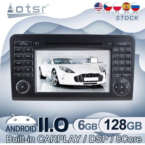 Android For Mercedes-Benz ML CLASS W164 ML300 ML350 2005-2012 Car Radio GPS Navigation Multimedia Video Player Stereo Head Unit