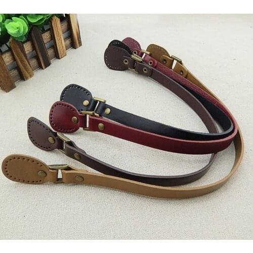 FASHIONS KZ 50*1.5CM Genuine Leather Hot Sale Bag Handle Shoulder Bag Handbag Bag Strap Womens Bag Accessories KZ0147