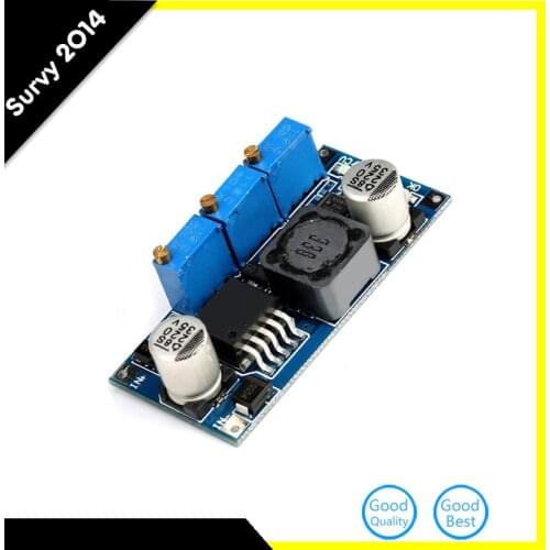 1pcs LM2596S DC-DC Constant Current Module LM2596 DC-DC 7V-35V Step-down Adjustable CC/CV Power Supply Module