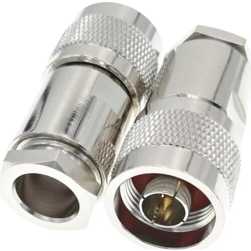 N Type Male Plug Clamp RG8 RG165 LMR400 7D-FB RG213 8D-FB RF Connector