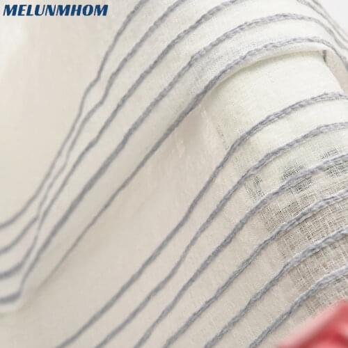 Real Special Offer Living Room Woven Cortinas Dormitorio Gray Sheer For Living Room Tulle For Bedroom Voile Yarn Decorate